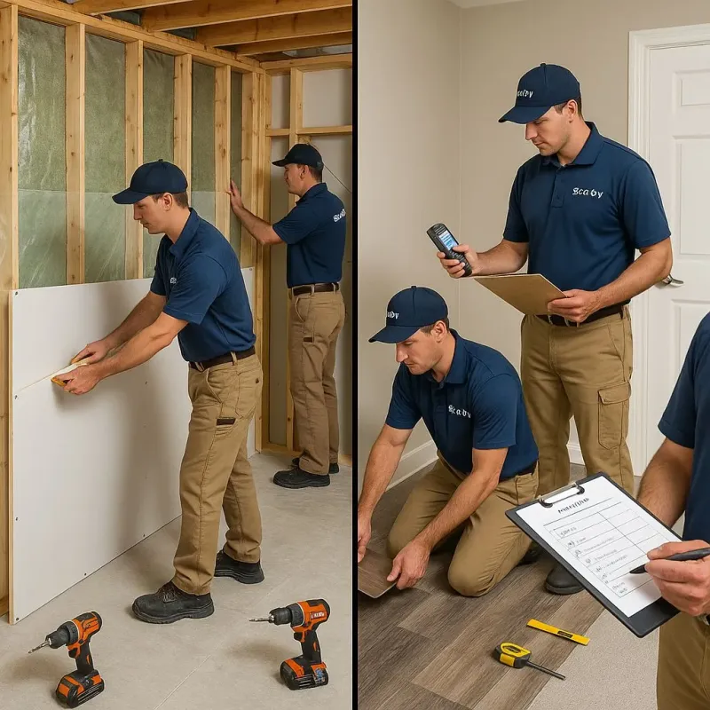 Repairs and Reconstruction process in Tuckerton, NJ