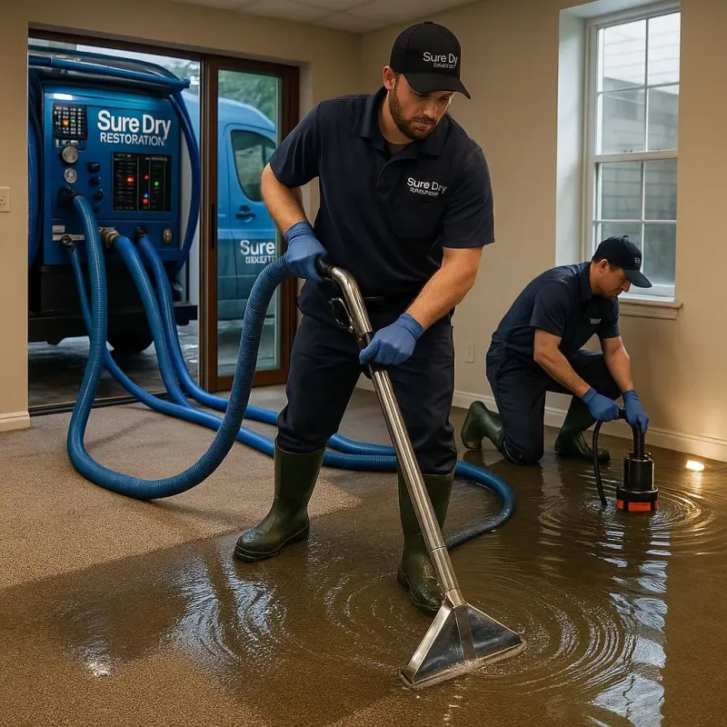 Water Extraction and Removal process in Tuckerton, NJ